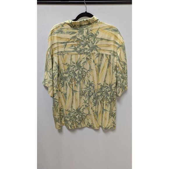 Bermuda Bay Yellow Bamboo Button-Down Shirt - Picture 2 of 2